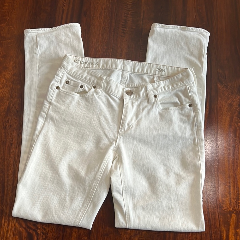 J Crew Matchstick jeans